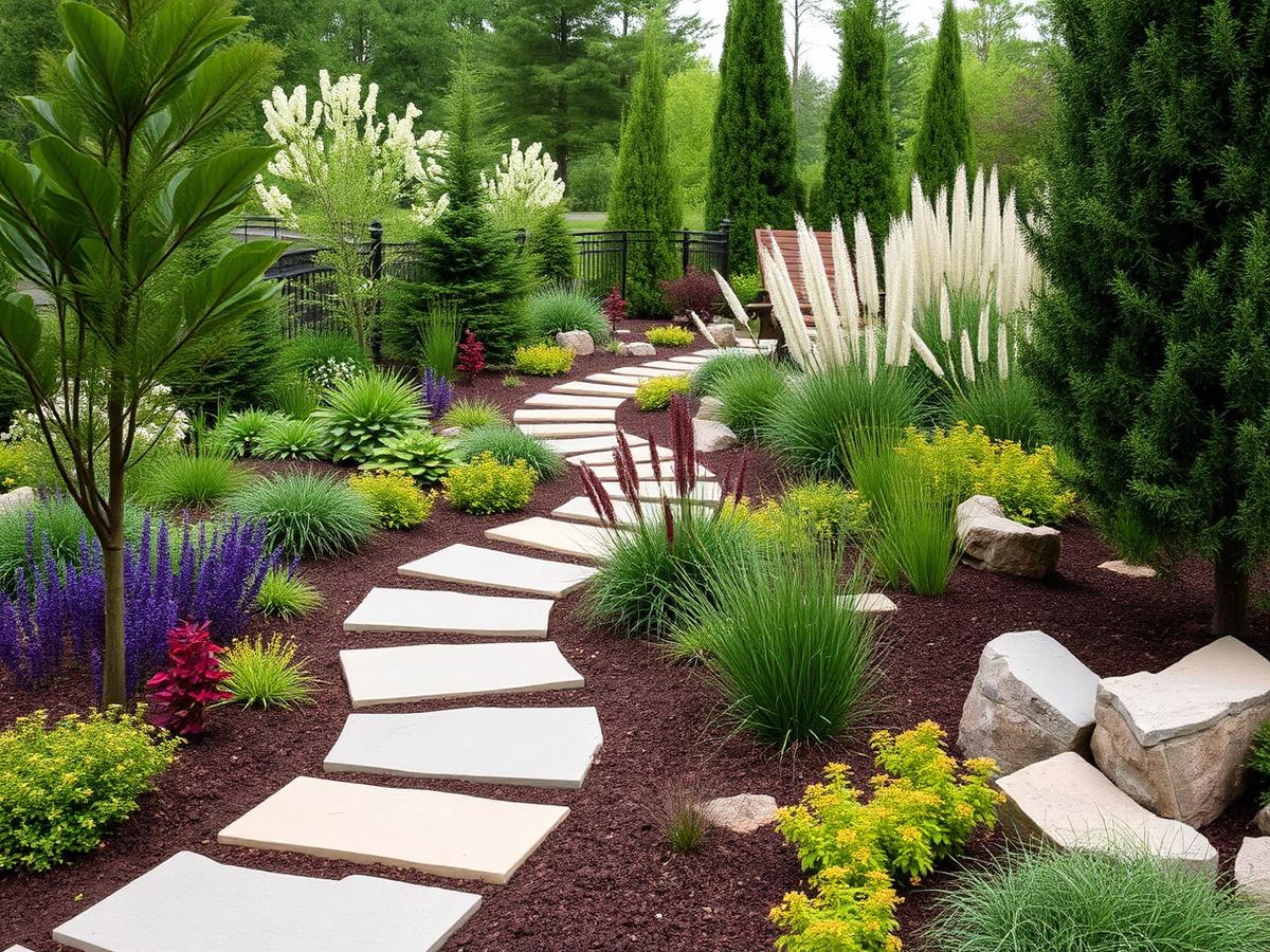Naturnahe Gartenanlage
